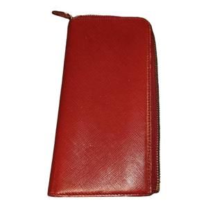Women's Salvatore Ferragamo Red Leather Wallet